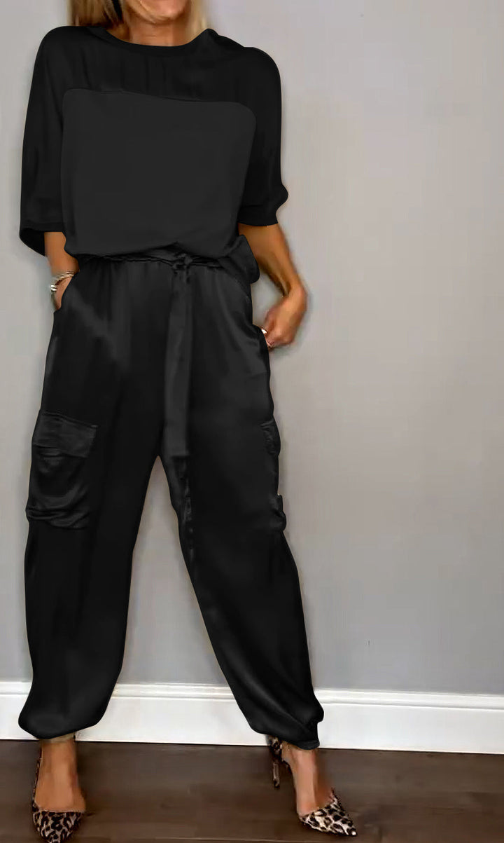 Jacqueline - Satin Set