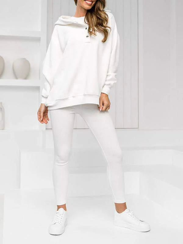 Scarlett – Lässiger und bequemer Sweatshirt-Anzug mit Kapuze