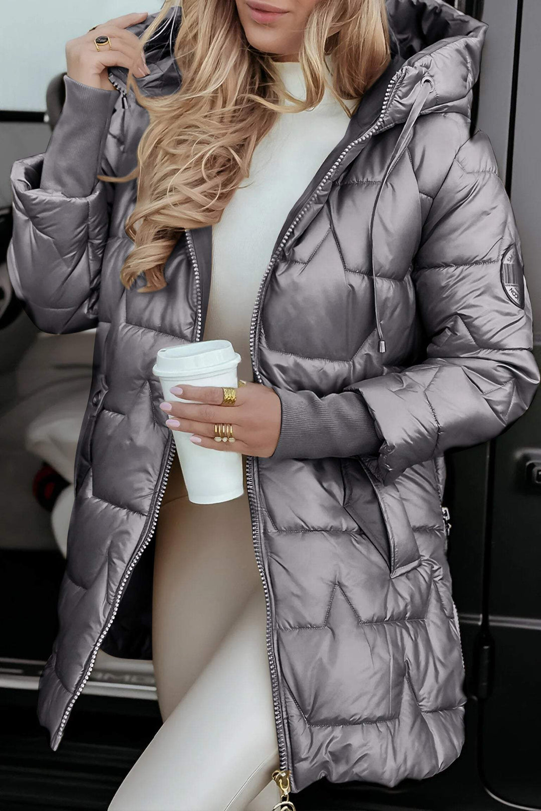 Lola - Warme Kapuzen Freizeitjacke