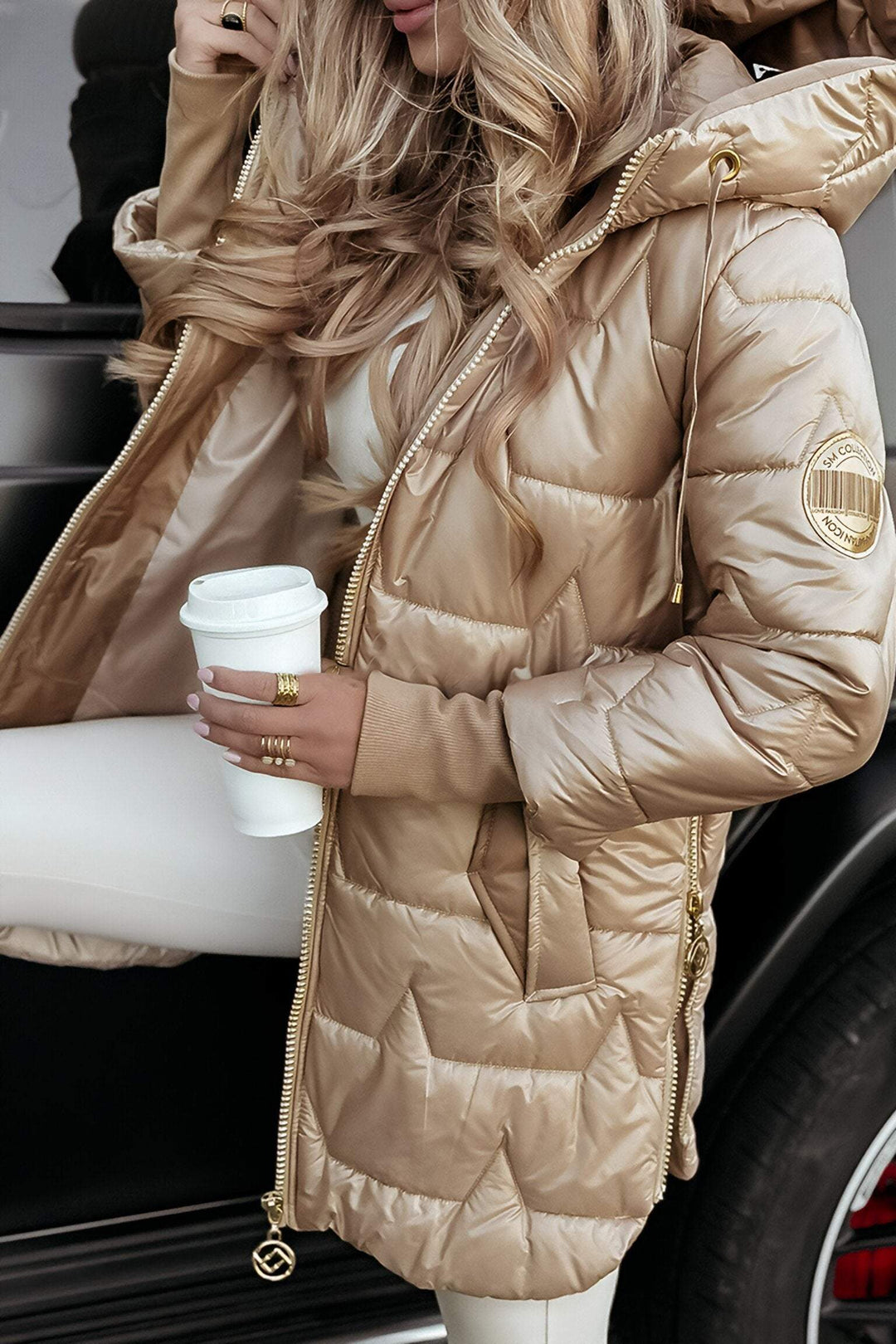 Lola - Warme Kapuzen Freizeitjacke