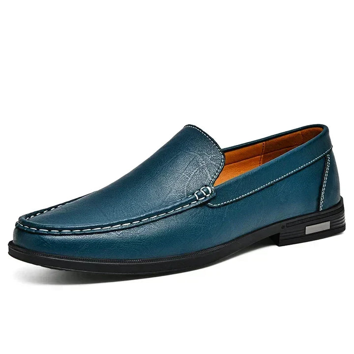 Xander – Glänzende Leder-Loafer