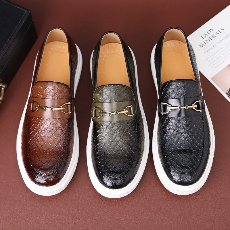 GIOVANNI - NoirVerde Couture Loafer