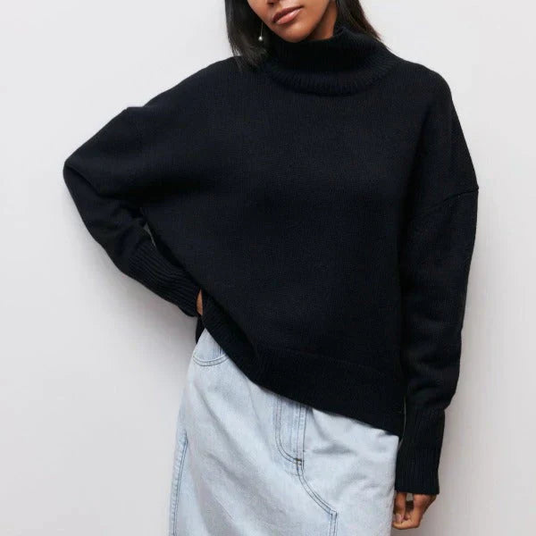 Amandine - Oversized Rollkragenpullover