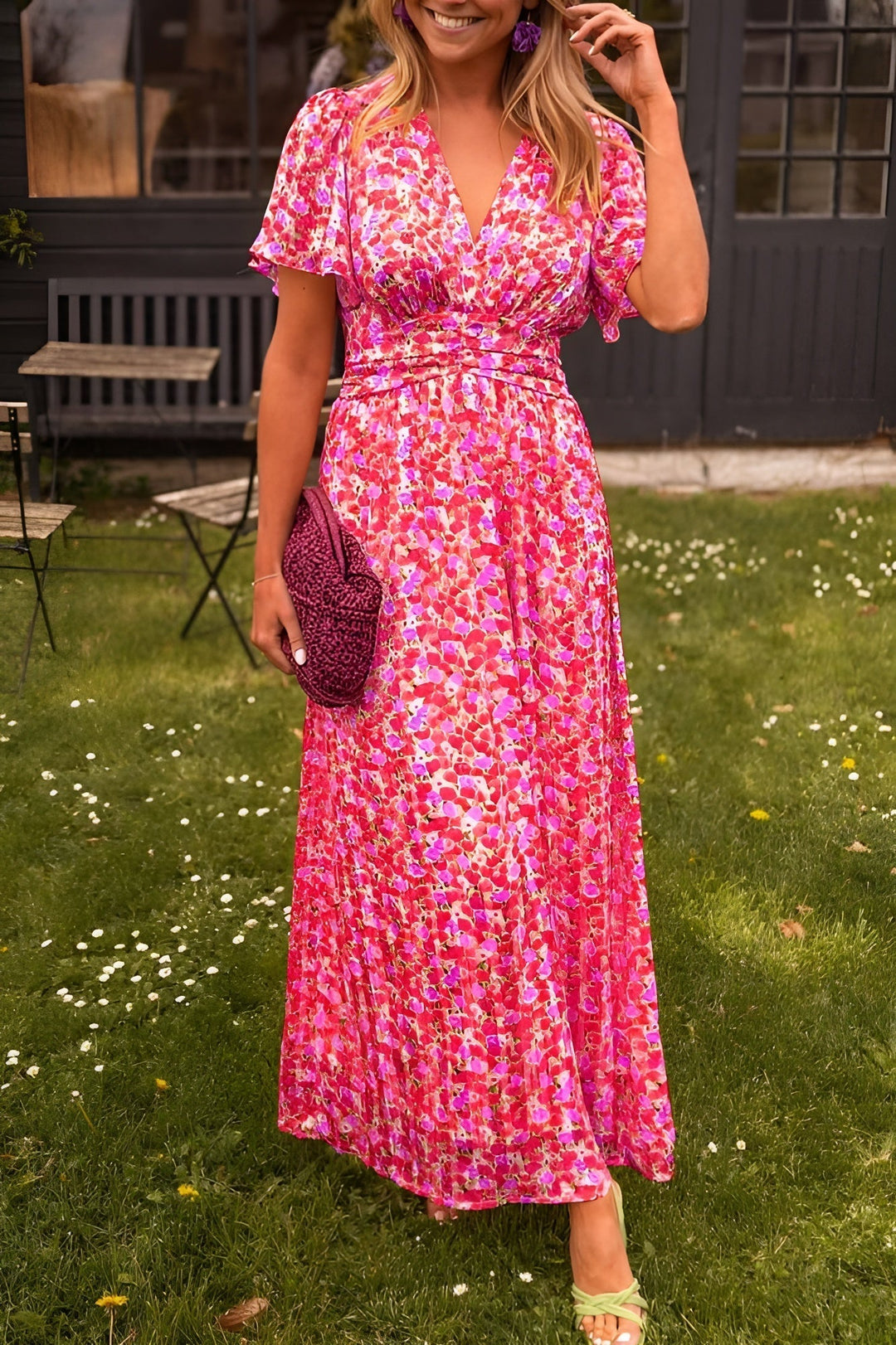 Nathalie - Buntes und luftiges Kleid