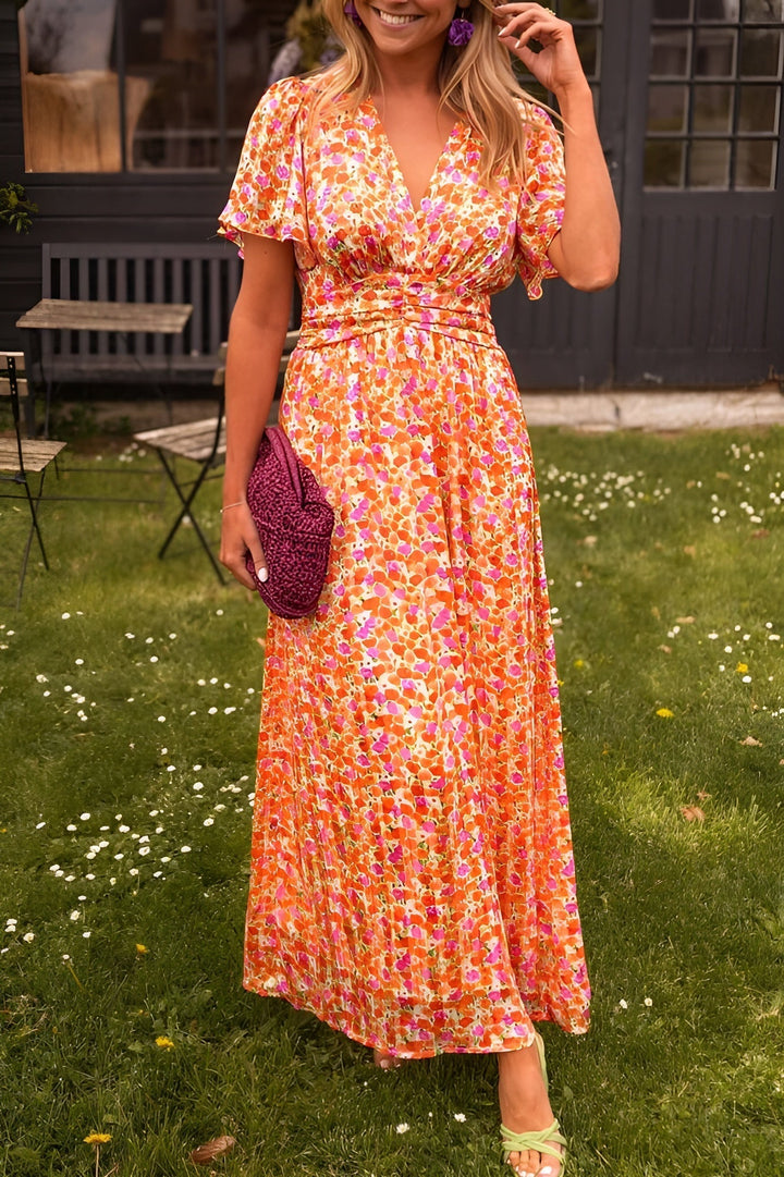 Nathalie - Buntes und luftiges Kleid