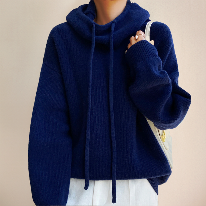 Hannah - Gewebte Kapuzenjacke