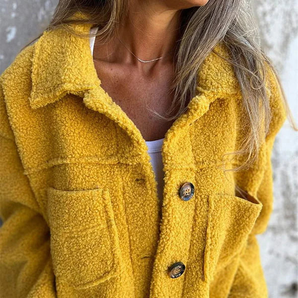 Dion - Kurze jacke mit Revers