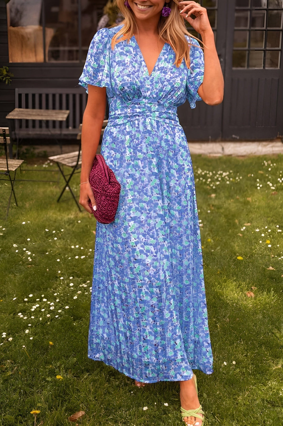 Nathalie - Buntes und luftiges Kleid